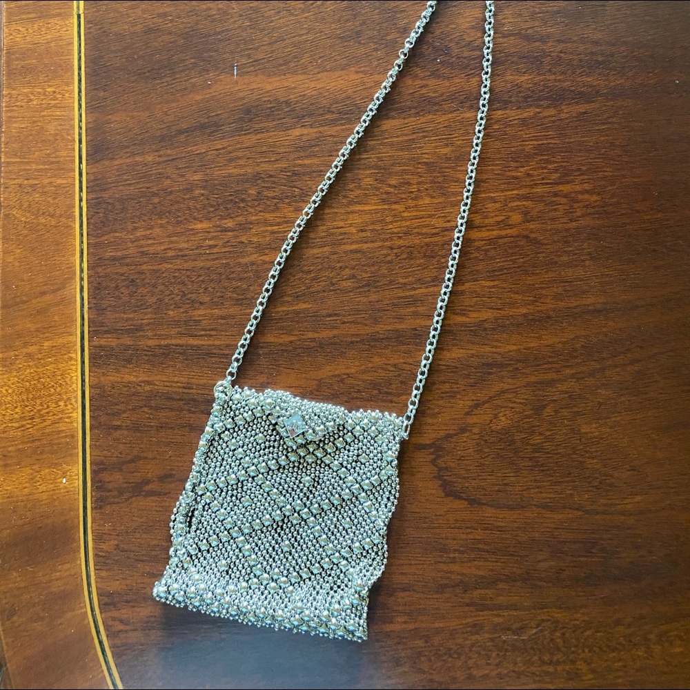 Silver plated change purse